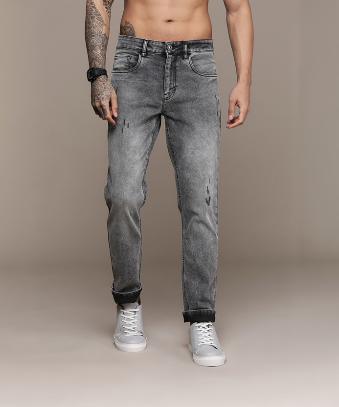 Roadster Slim Men Grey Jeans