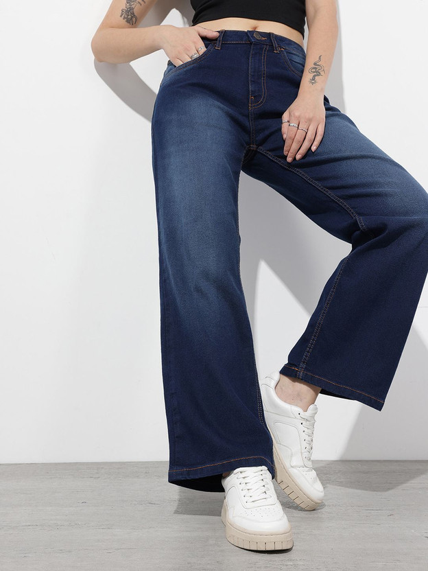 Roadster Straight Fit Women Blue Jeans