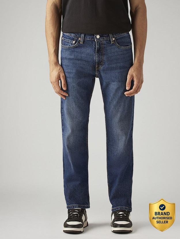 LEVI'S Straight Fit Men Dark Blue Jeans