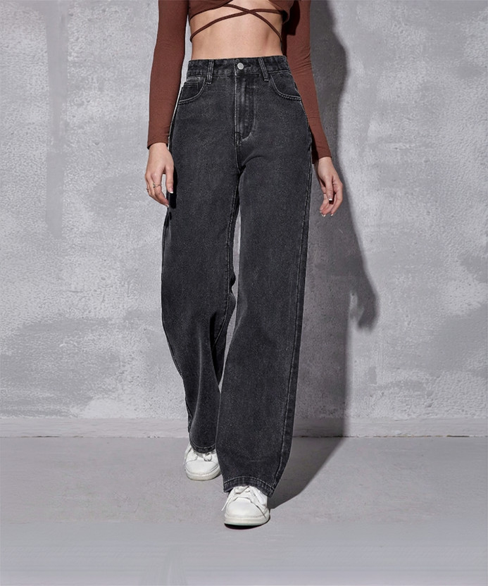 PINKLIT Regular Women Grey Jeans