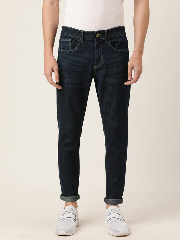 The Indian Garage Co. Slim Men Blue Jeans