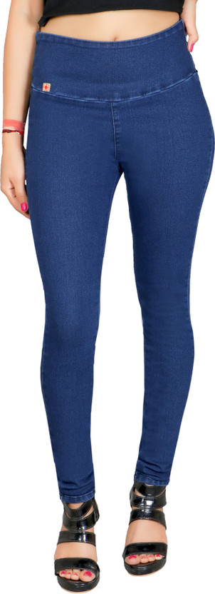 4Flies Dark Blue Jegging(Solid)