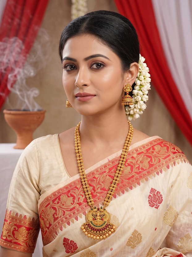 Grisha Jewellery Brass, Alloy Gold-plated Gold Jewellery Set(Pack of 1)