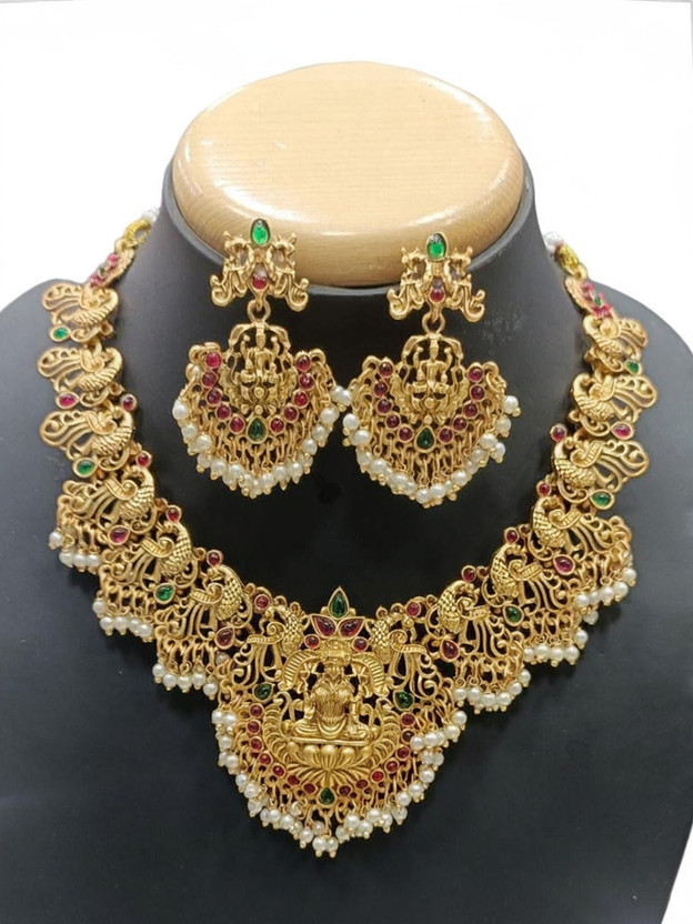Vivanta Alloy Gold-plated Gold Jewellery Set(Pack of 1)