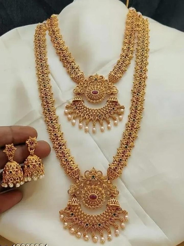 Vivanta Alloy Gold-plated Gold, Multicolor Jewellery Set(Pack of 1)