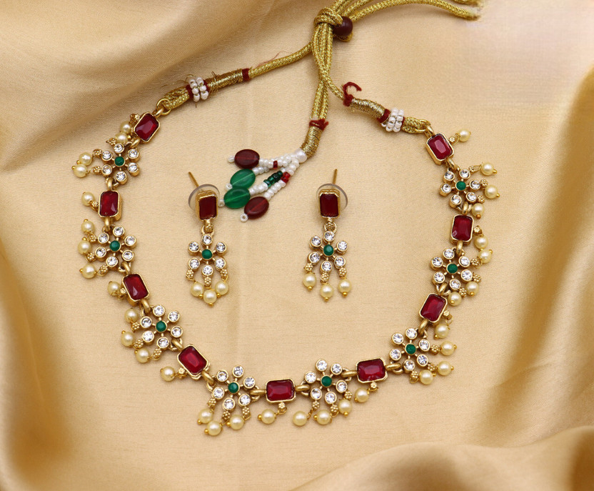 VIVANTA DESIGN Alloy Multicolor Jewellery Set(Pack of 1)