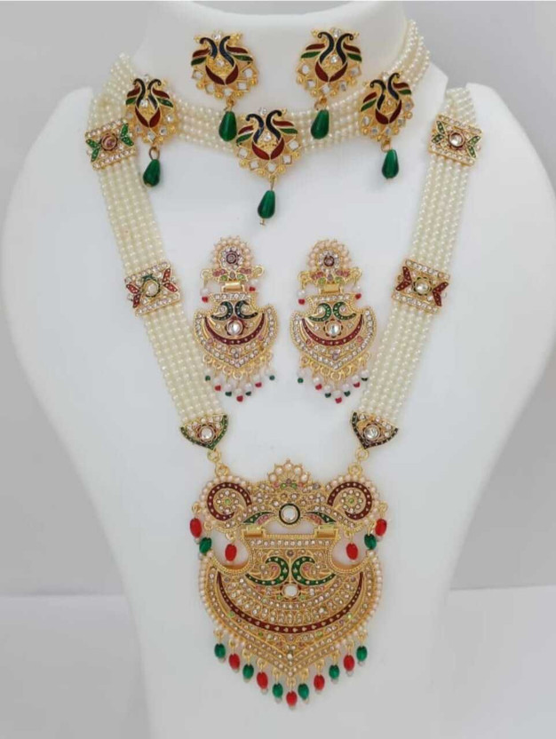 Flipkart J B JEWELLS Alloy Multicolor Jewellery Set(Pack of 2) - Flipkart Deal