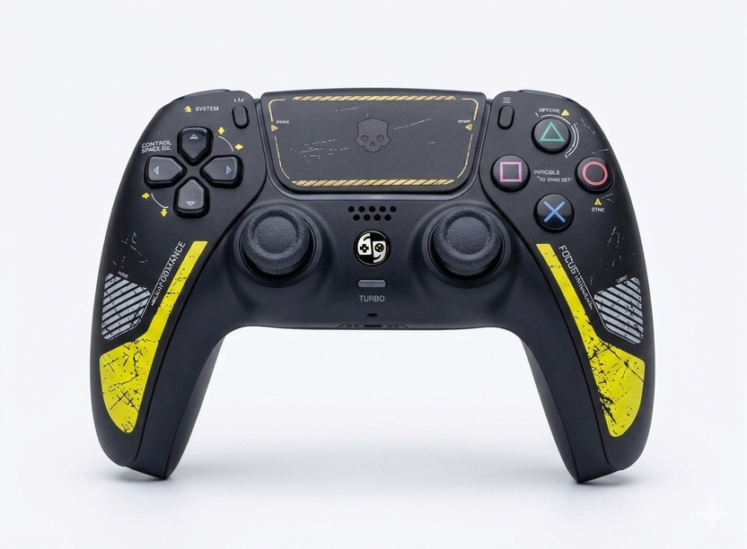 HG WORLD PS5 DualSense Wireless Gaming Controller for Playstation Console,Heptic Feedback  Motion Controller(Black, For PC, PS4, PS5)