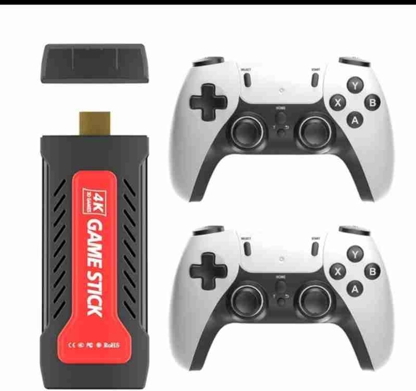 EXtreme GD30 Gamestick Video Game Built-in 35K+ 2D 3D Classic RETRO Games 128 GB with Yes(White,Black)