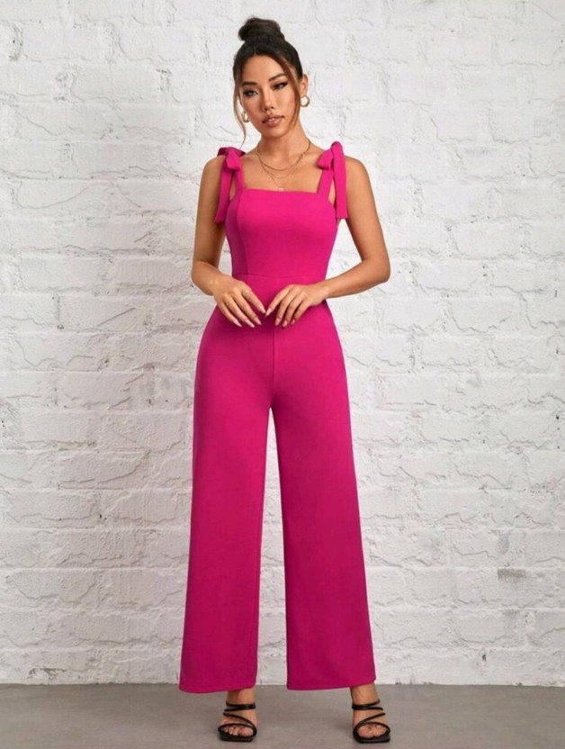 KI KI STUDIO Solid Women Jumpsuit - Flipkart Deal