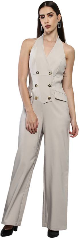 Calvin Klein Jeans Solid Women Jumpsuit - Buy Calvin Klein Jeans Solid Women  Jumpsuit Online at Best Prices in India 