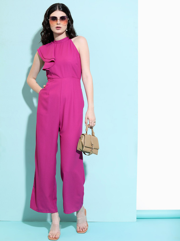 Tokyo Talkies Self Design Women Jumpsuit