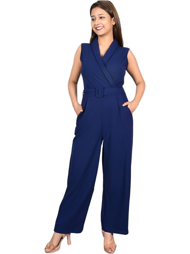 Sunday Casual Solid Women Jumpsuit