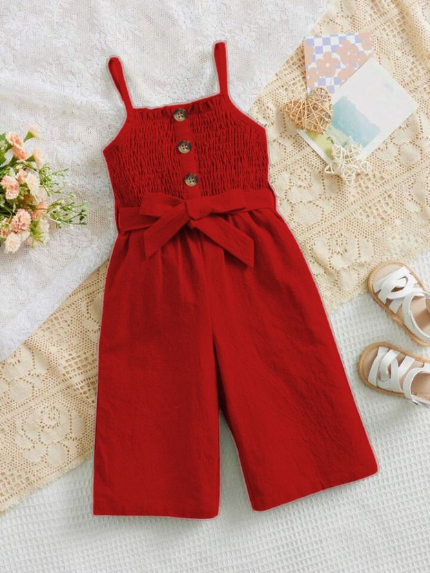 Katalyn Printed Girls Jumpsuit