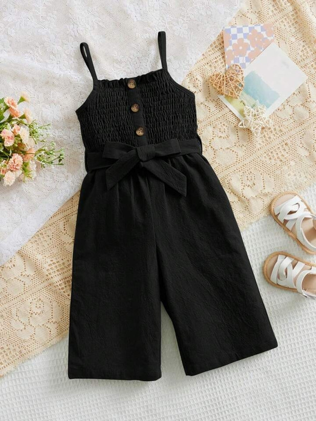 Katalyn Printed Girls Jumpsuit