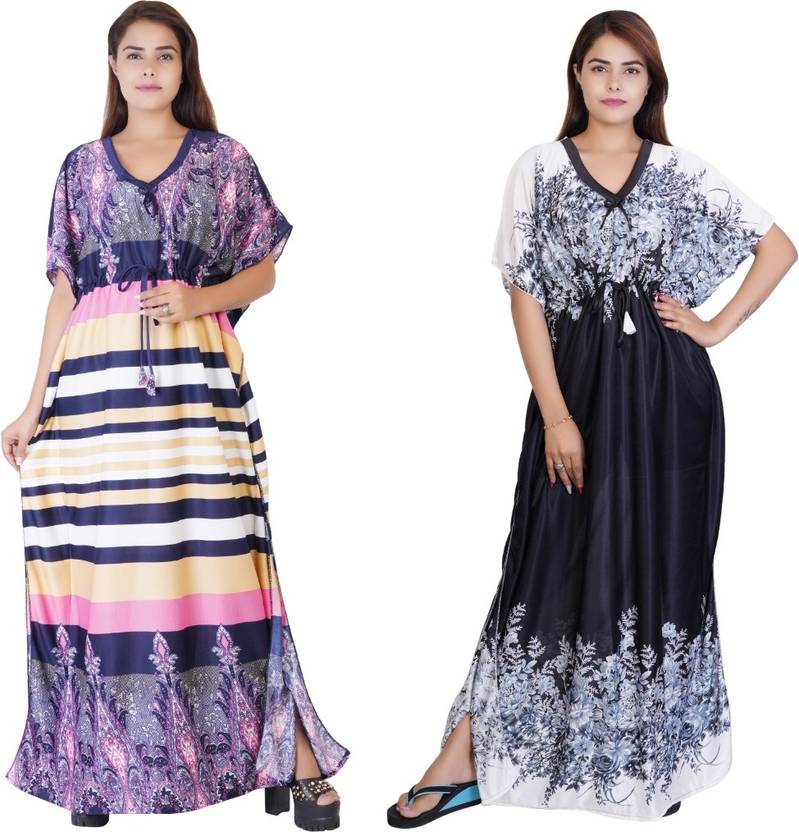 Hypex Women Nighty with Robe Buy Hypex Women Nighty with Robe Online