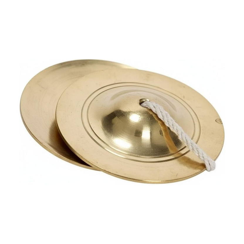 parth Manjera, Kartal Traditional Instrument Indian Music Manjira Pair With Hand Strap Kartal Instrument