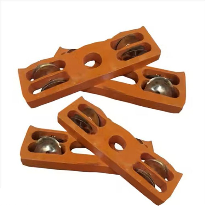 Click Dream kartal jika tambourine plastic hand percussions 4 pieces in 1 set (Multicolor) Kartal Instrument