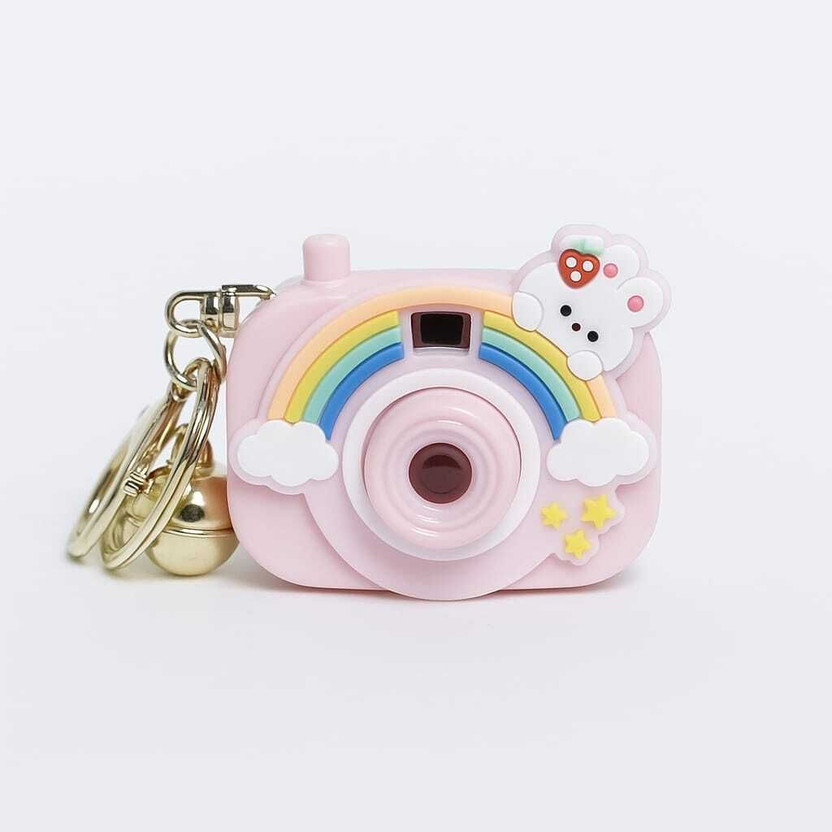 A TO Z ONLINE STORE projector Camera Keychain Electronic Projection Toys Melody Key Chain