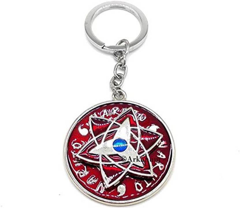 FOXR Naruto Sasuke Uchiha Rotating Spinning Sharingan Key Chain Price