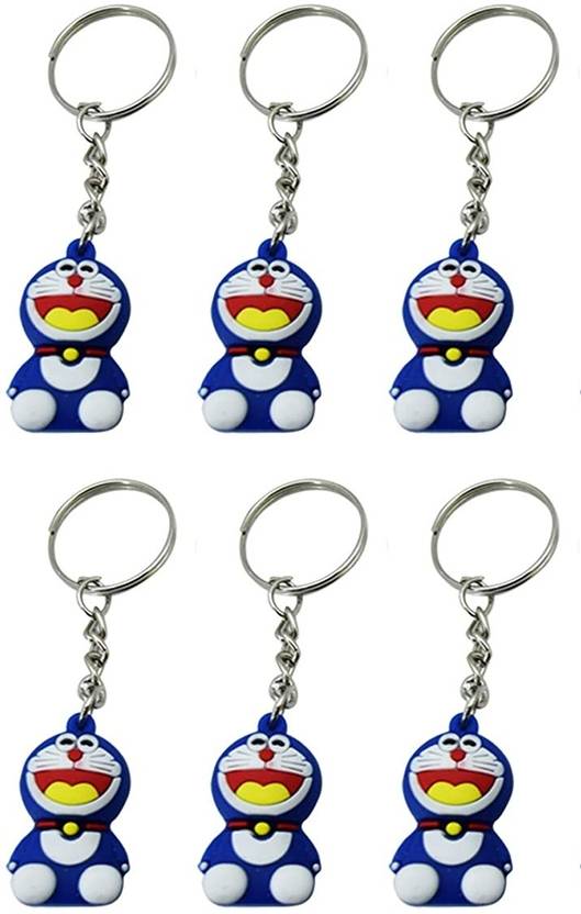 Newview Doraemon Cartoon Character Keychains for Kids Birthday Return