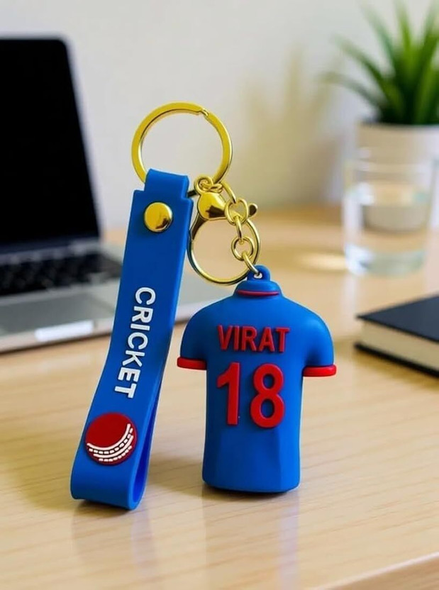 Concrew virat kohli jersey keychain Key Chain