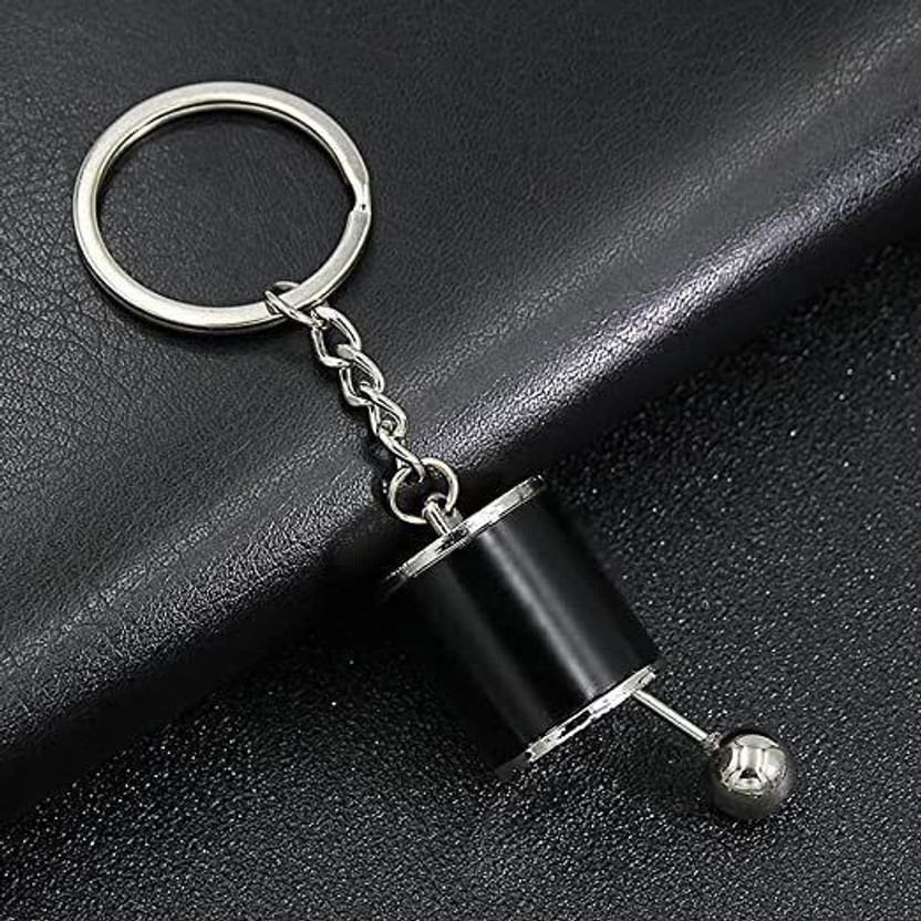 A TO Z ONLINE STORE CCar-Styling Keyring, Gear Knob Shift Gearbox Stick Key Chain