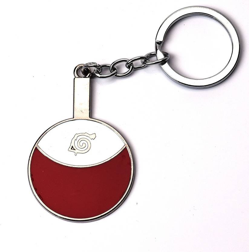 Daiyamondo Naruto Anime Sasuke Uchiha Circle Plain Keychain Anime Key