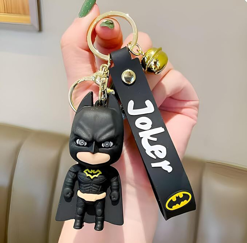 gtrp Bat Comic 3D Mould Rubber Keychain, Limited Edision 01 Key Chain