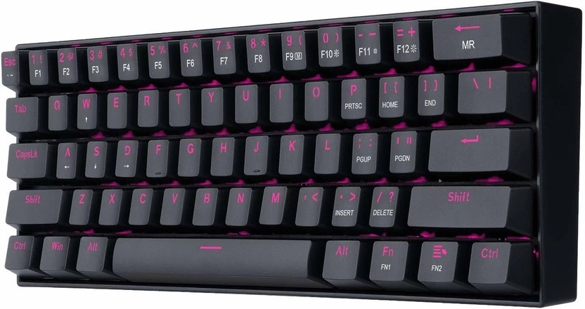 Redragon K630 Wired USB Standard Desktop Keyboard Compatible with Desktop, Laptop, Mac(Black)