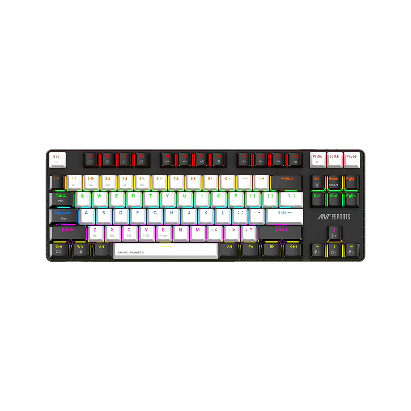 Ant Ant Esports MK4500 Pro TKL I Red Switch 87 Keys Mechanical 2.4G/BT5.0/Wired Wireless Standard Gaming Keyboard Compatible with Desktop, Laptop, Mac multimedia_keys,MK4500 Pro(Black) - Flipkart Deal