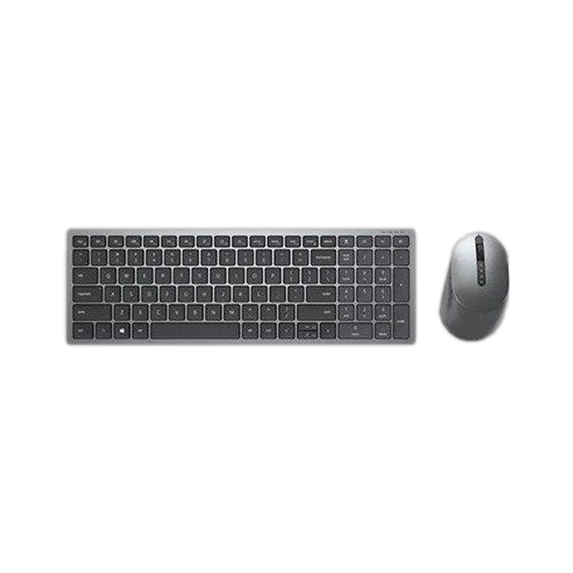 DELL KM7120W Wireless Standard Laptop Keyboard Compatible with Desktop, Laptop, Mac YES(Black, Grey)