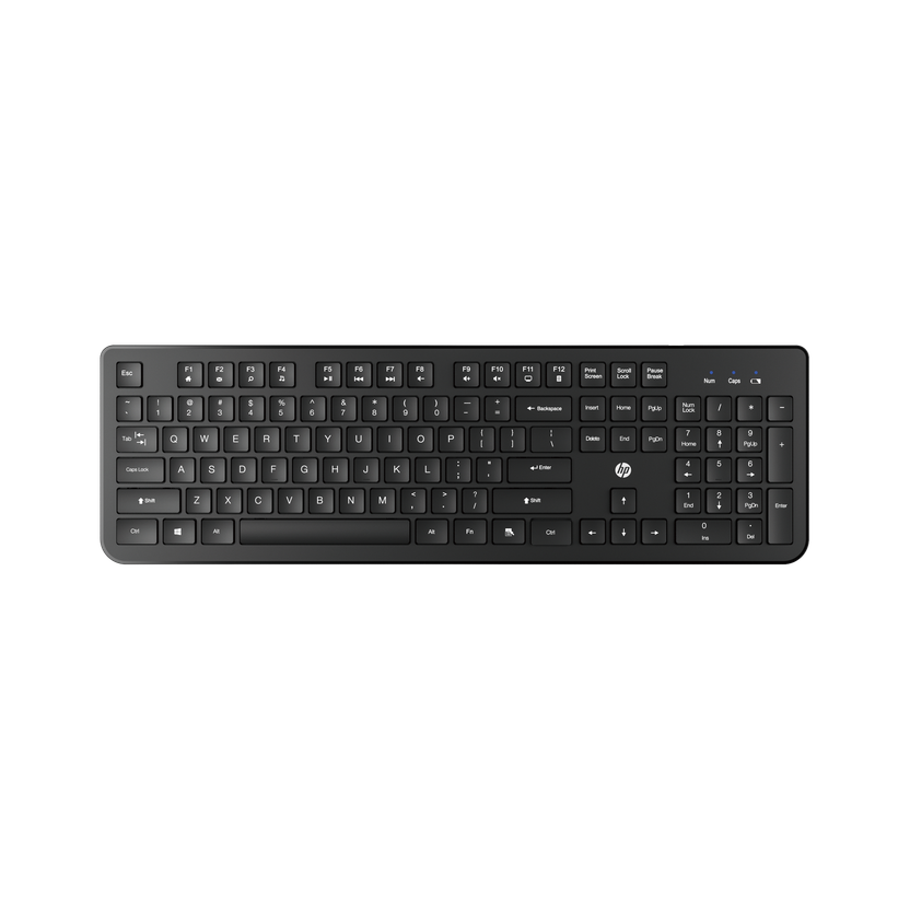 HP K290 Bluetooth Standard Laptop Keyboard Compatible with Desktop, Laptop, Mac with Multi-Device Bluetooth(Black)