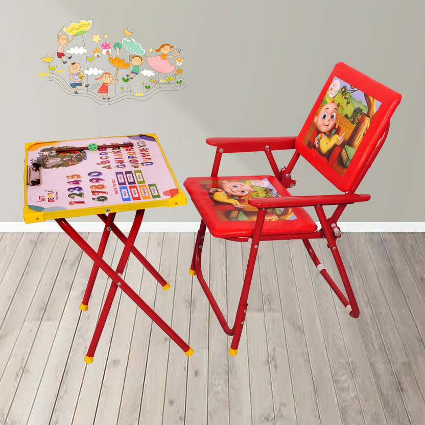 Demya king of steel DKOSTCREDTABLECHAIR Solid Wood Desk Chair(Finish Color - Multicolor, Pre-assembled)