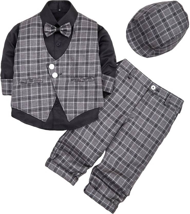 Hopscotch Baby Boys Party(Festive) Shirt Pant Price in India Buy