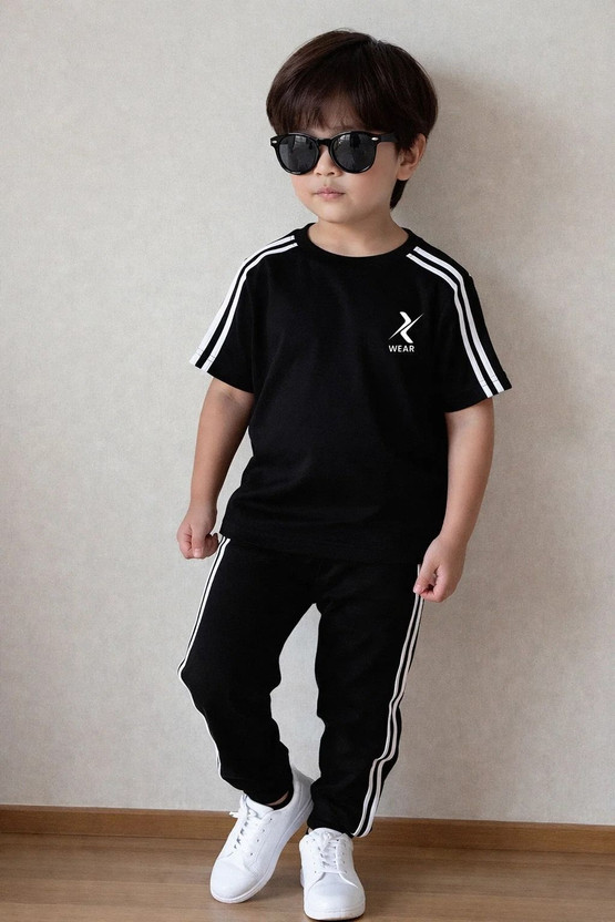 BENTGRASS BENTGRASS Boys Casual T-shirt Pyjama(Black) - Flipkart Deal