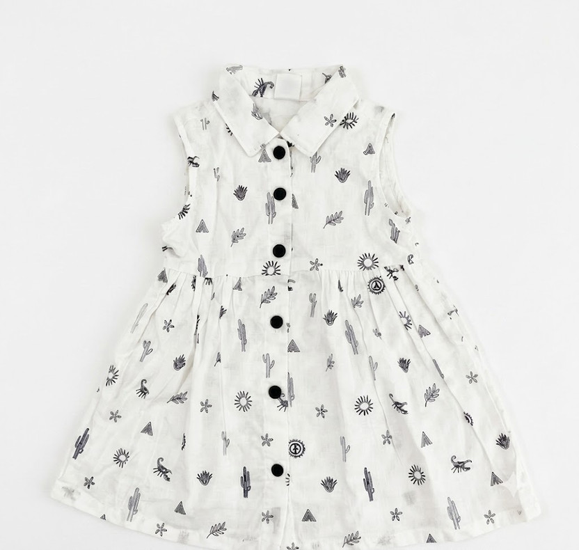 OPJ OPJ GLOBAL Baby Girls Casual Dress Dress(White, Pack of 1) - Flipkart Deal