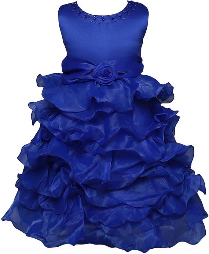 Girls Midi/Knee Length Party Dress
