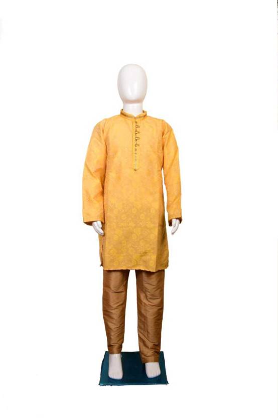 Rudra ethenic wear Boys Festive & Party Kurta and Pyjama Set Price in India  - Buy Rudra ethenic wear Boys Festive & Party Kurta and Pyjama Set online  at 