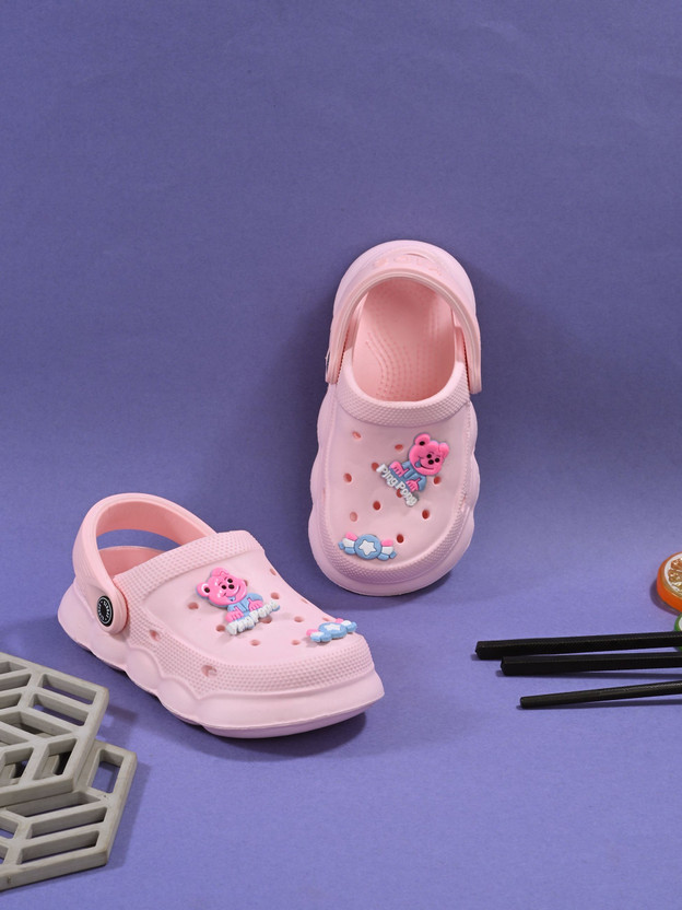 aadi Boys & Girls Slip-on Clogs(Pink , 12-18 Months)