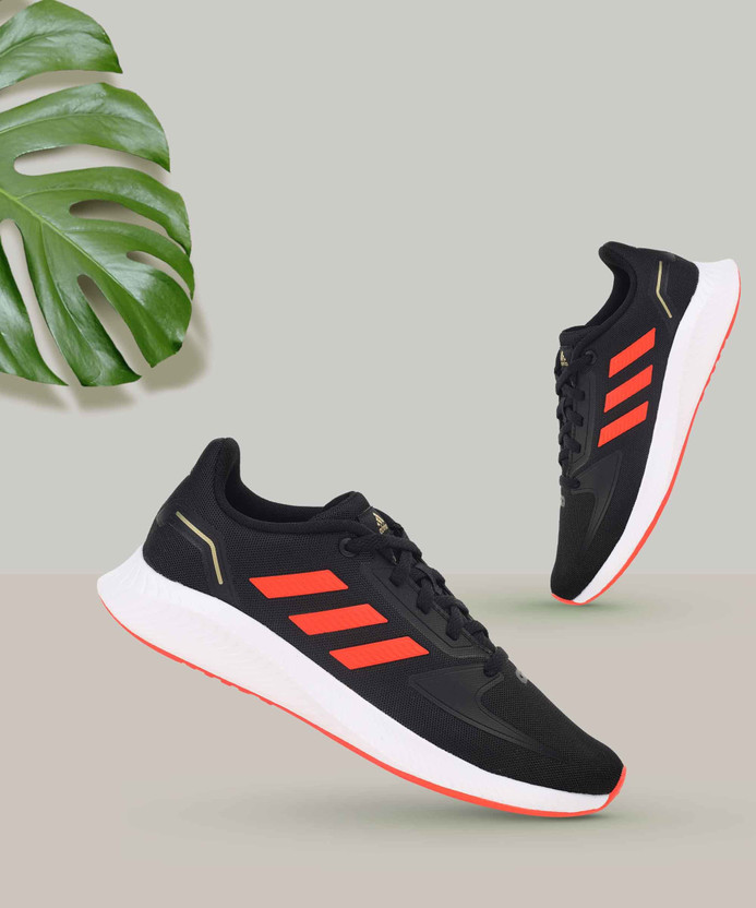 Adidas boys lace running shoes clearance