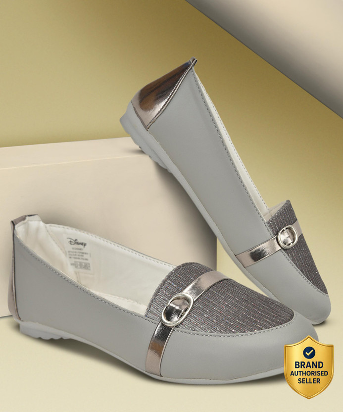 FROZEN Girls Slip on Ballerinas(Silver, 16 Years+)