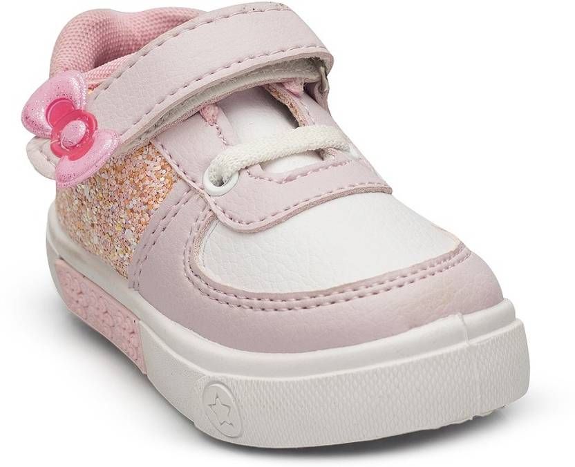 girls velcro running shoes