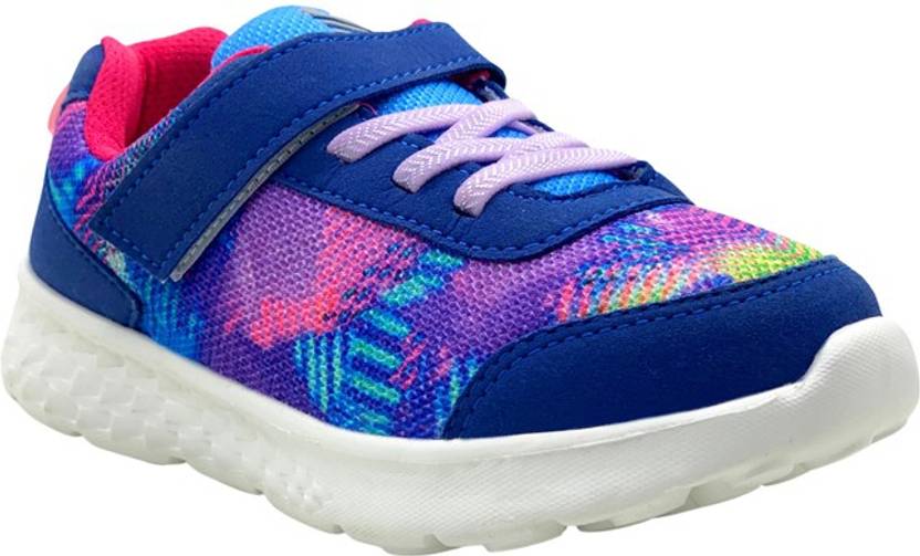 girls velcro running shoes