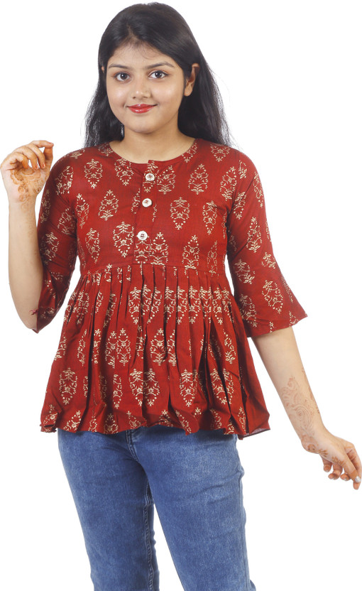 Peplum tops flipkart clearance