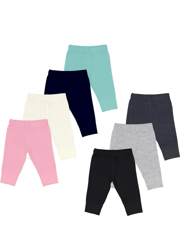 Lenam Track Pant For Baby Boys & Baby Girls(Multicolor, Pack of 7)