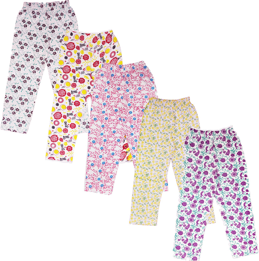 GREAT CLOTHING Track Pant For Girls(Multicolor, Pack of 5)