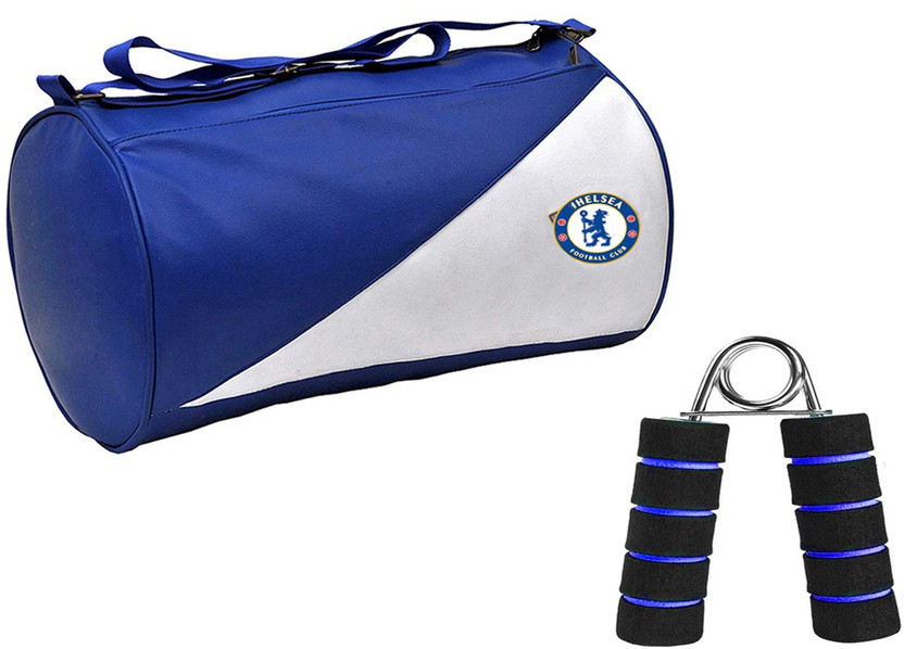 TRUE INDIAN Sports Body Building Gym Bag , duffle bag with SPORTS Fitness Foam Hand grip Fitness Accessory Kit Kit