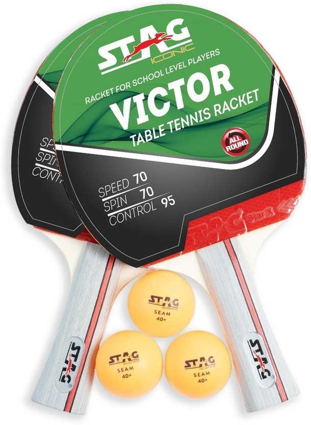 Stag iconic Victor Palyset Table Tennis Kit
