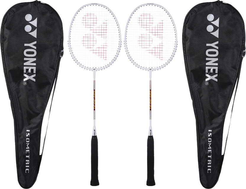 YONEX GR303i White Strung Badminton Racquet(Pack of: 2, 88 g)